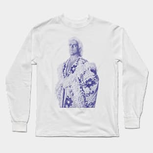 Ric Flair Vintage blue Long Sleeve T-Shirt